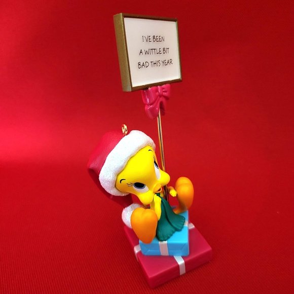 Hallmark Keepsake I've Been Weally, Weally Good This Year Twuthful Tweety Looney - Picture 8 of 12